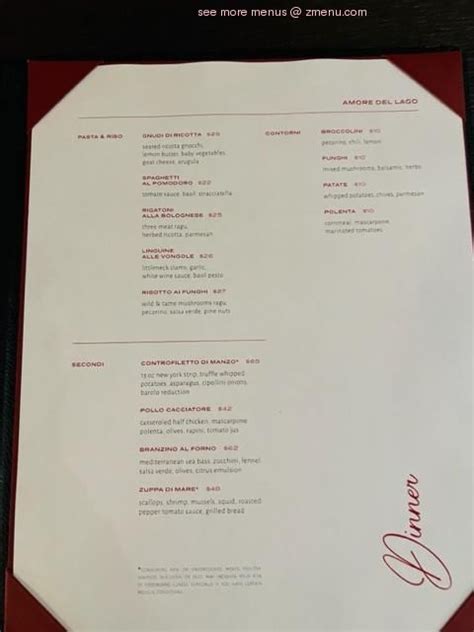 amore del lago lake oconee menu|Online Menu of Amore Del Lago Restaurant,。